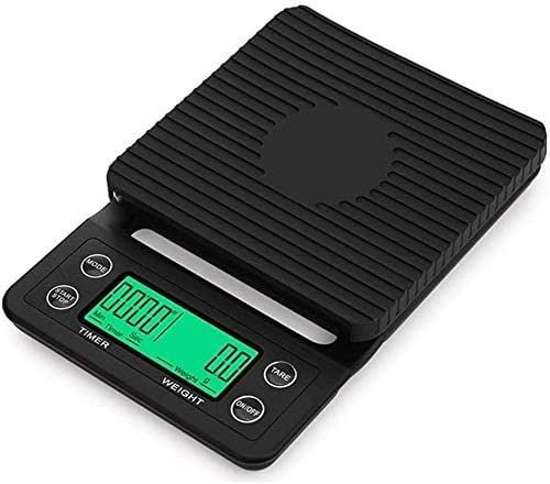 Bilance elettroniche Bilance da cucina digitali Mini bilance per alimenti Bilance da cucina elettriche Display LCD retroilluminato Pelato e cronometraggio Caratteristiche per ingredienti Gioielli Caff