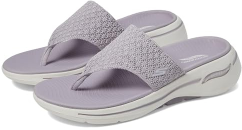 Skechers Chanclas para mujer, Lila, 40 EU