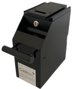 Cashtec CTNS Note safe under counter cash storage safe with 2 point security and locking features with a secure steel body