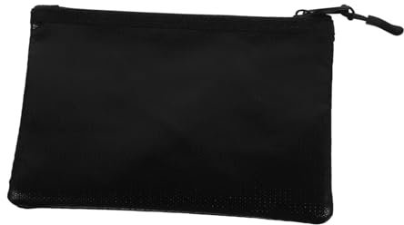 KICHOUSE feuerfeste Aktentasche reiseunterlagen tasche fireproof document bag Quittungsbehälter Aktenhalter feuerfeste Tasche Dokumentenhalter tragbar Reißverschlusstasche Aktenbox Büro