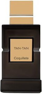 Coquillete - Tan Tan - Profumo di nicchia unisex 100 ml - Extrait de parfum - Note di cuore al Cedro di Calabria, Vetiver, Gelsomino e Patchouli Verde di Sumatra, impreziosito dal Geranio Cinese