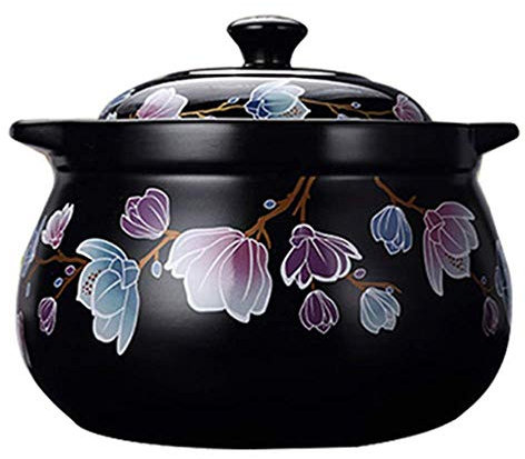 YYNLIN Sopa de cazuela Bauhinia Minghuo Utensilios de Cocina Resistentes al Calor Olla de Sopa Grande de cerámica para el hogar