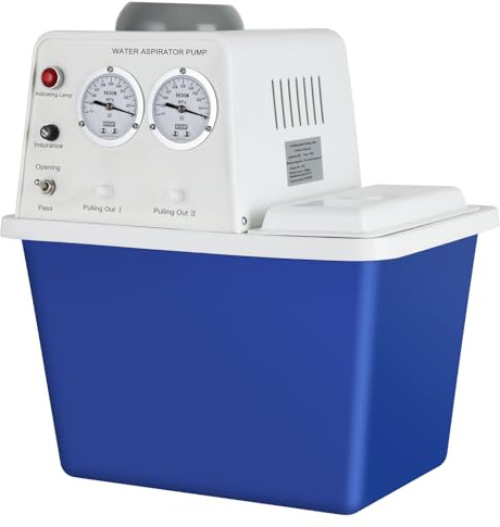 stonylab Umlauf-Wasservakuumpumpe, Endvakuum 1500 bis 2000 Pa, Durchflussrate 80 L/min