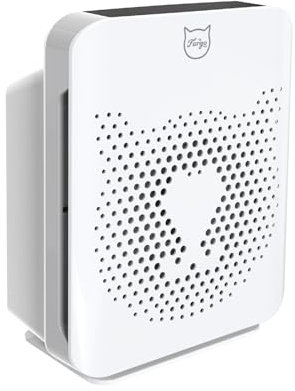 Furgo Purificador de aire para mascotas para habitaciones grandes de hasta 2000 pies cuadrados, elimina el pelo de mascotas, olor, humo, polvo, polen, filtros HEPA, sensor inteligente de calidad del