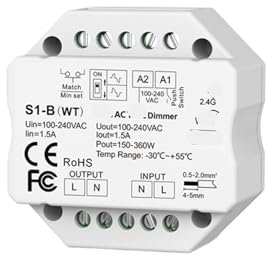 FWFDTQBSP Dimmer LED S1B(WT) Dimmer LED triac 110 V 220 V CA