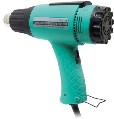 MZZYG Heat Gun Electric Hot Air Gun Thermoregulator Heat Guns Shrink Wrapping Thermal Power Tool Solder Hair Dryer Temperature-controlled For Shrinking PVC, Crafts, Paint Stripping, Car Fi