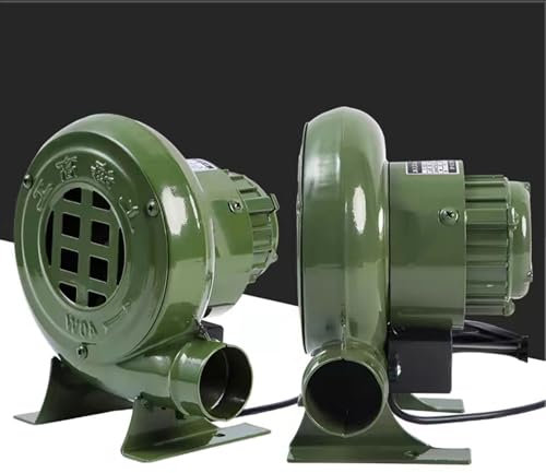 JOUFNING Soffiatore Elettrico - 220V Soffiatore per Barbecue Ventilatore Centrifugo, Ventole A Filo di Rame, Soffiatore per Forgia A Carbone A Basso Rumore, per Campeggio/Picnic(40W)