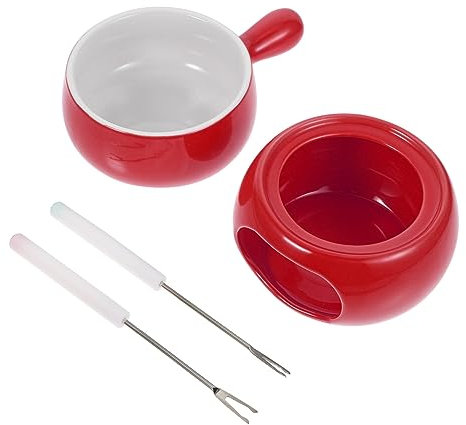 Sosoport Olla Caliente para Helado De Cerámica para Derretir Mantequilla y Queso Uso Horno o Estufa para Fiestas