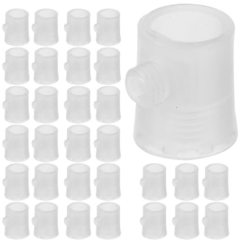 OATIPHO Pressacavi Filettati M10 per Lampade a Sospensione Fermacavi in Plastica Trasparente 50 Pezzi Connettori Elettrici per Cavi di Alimentazione Accessori per Illuminazione Retrò e