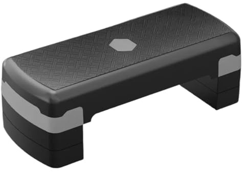 Aerobic Exercise Step Platform Pedal de ritmo Fitn, equipo ejercicio Yoga for el hogar, estiramiento aeróbico equilibrio pasos for niños(81cm three layers gray)