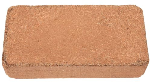 CLISPEED Bloques de Tierra para Plantas, Suelo Nutritivo para Viveros, Tierra para Suculentas, Bolsa 1, Café, para Siembra en Interior y Exterior, Suelo de Coco Orgánico, 650g