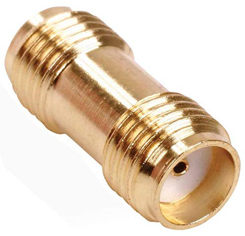 SMA Female to Socket Coupler Adapter Connector - Antenna/Router Gender Changer