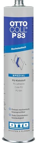 OTTOCOLL P 83 Hochelastischer PU-Klebstoff 310 ml Kartusche C02 grau