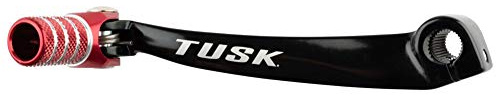 Tusk Folding Shift Lever Black/Red Tip