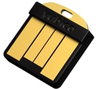 Yubico - YubiKey 5 Nano - Clé de sécurité pour l'authentification à Deux facteurs (2FA), Connexion Via USB-A, Format Compact, Certification FIDO - Protection de Vos comptes en Ligne