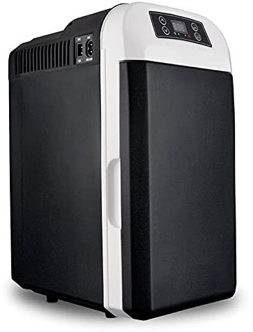 YADLCR General Purpose 12V / 220V Portable Freezer Fridge Cooler, 8 Liter Refrigeration Compact Refrigerator, Cooler Warmer Heating Multifunction Intelligent Fridge Mini Refrigerator Cooler Box
