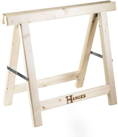Tréteau Pliant Charge Lourde 970mm - Supporte 2 Tonnes - Robuste et Pratique