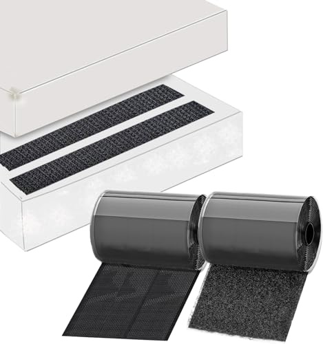 TEUVO Ruban adhésif auto-agrippant antidérapant pour coussin de canapé - 15 cm x 2 m - Qualité supérieure