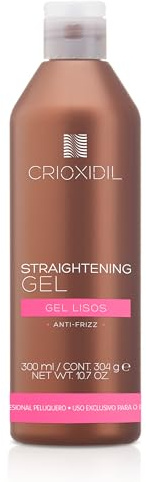 CRIOXIDIL - Gel Lisos - 300 ml - Facilita el Alisado con el Secador o Plancha - con Protector del Calor para el Pelo - Hidrata el Cabello - Protege contra la Humedad
