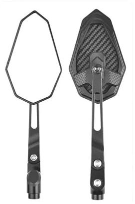 Lenkerendenspiegel Für Royal Für Enfield Für Shotgun 650 M8 M10 Universal Seite Spiegel Zubehör Motorrad Rückspiegel Carbon Faser Motorrad Spiegel