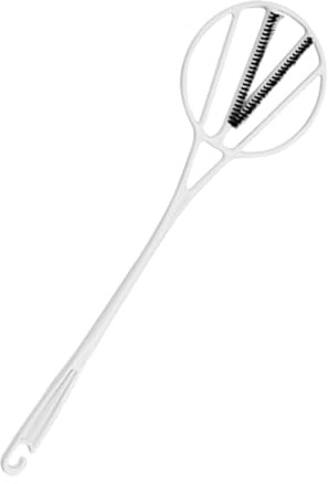 Healvian Spolverino per Trapunte Manico lungo Bianco Attrezzo per Pulizie Domestiche Rimozione Polvere di Trapunta e Peli Sottili per Piumoni e Tappeti