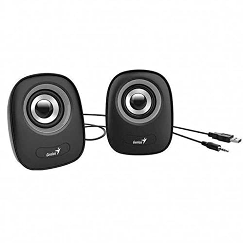 Genius Altavoz SP-Q160 6W ALAMBRICO Gris