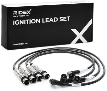 RIDEX 685I0122 Zündleitungssatz Zündkabelsatz Kompatibel mit VW Lupo 6X1, 6E1 90905430Q 30905430N 30905430J