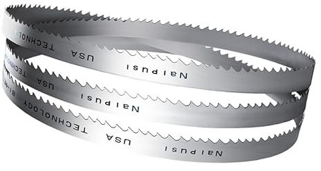 Generisch Wnuanjun 1400, 1425, 1435, 1440, 1470 mm X 13 X 0,6 mm X 6 Tpi Sägeblatt Schneiden von Hartholz, Weichmetall M42 Bi-Metall-Bandsägeblätter 1St (Farbe : 14 Tpi, Größe : Length 1440mm)