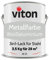 Viton Metallfarbe in Silber - 3,5 Kg Metall-Schutzlack Seidenmatt - Dauerhafter Schutz & hohe Beständigkeit - 3in1 Grundierung & Deckfarbe - Metalllack direkt auf Rost - KE31 - RAL 9006 Weißaluminium