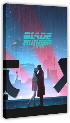 AAVEDA Filmposter Blade Runner 2049 4, Leinwand-Poster, Schlafzimmer-Dekor, Sportlandschaft, Büro, Raumdekoration, Geschenk, Rahmen-Stil, 40 x 60 cm