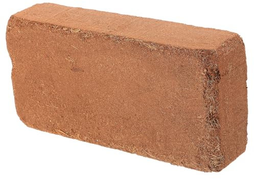 CAXUSD 1sacchetto Blocco Di Terreno Per Giardinaggio Cocco Di Organica Per Piante e Fiori Per Semina e Trapianto Casa e Balcone