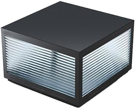 bolardo Luces outdoo Luz de Columna al Aire Libre Moderna, LEDan Pilar Poste Linterna Acabado Valla Impermeable Pilar Externo Linterna Columna Luminaria fo