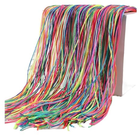 Bunte Zöpfe für Mädchen für afrikanische Zöpfe, 90 cm, für Mädchen, DIY, Pferdeschwanz, Haarzubehör, 30 Stück