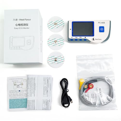 PC-80B Herz EKG-Monitor Datenrekorder mit Software