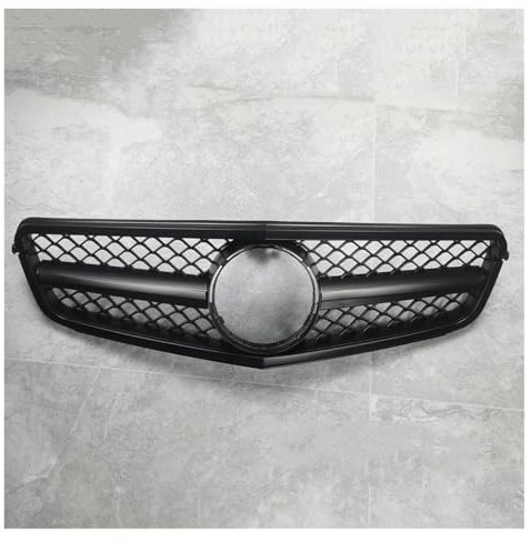 Auto Kühlergrill Für Benz Für W204 Front Air Intake Grille C-Klasse C250 C230 C300 C350 2007-2014 Glanz Schwarz Front Grille Bodykits Tuning Front Kühlergrill(Matte Black)