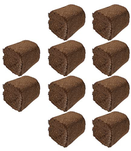 POPETPOP 2 Set di Blocchi di Nutrienti per Il Terreno per La Coltivazione di Blocchi di Nutrienti per Fiori Blocchi di Avviamento per Piante 10 Pezzi * 2