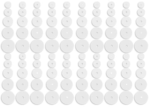 JYNXOR 100 Stück transparente Silikon-Ohrring-Rückseiten, Anti Wildfleisch Piercing Disc, Silikon Ohrring Rückseiten, Clear Disc Pads, stabilisierenden Piercing-Scheiben, für Halt der Ohrläppchen