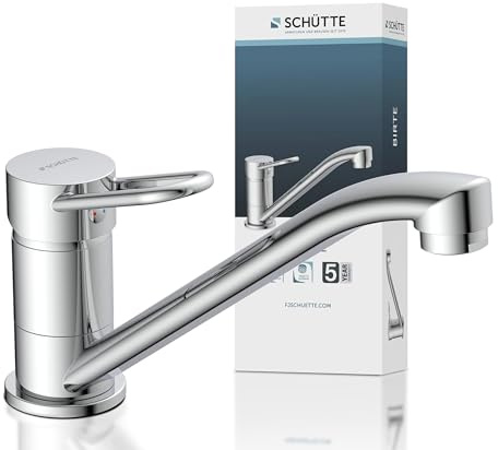 SCHÜTTE 75208 Birte Spültischarmatur verchromt - schwenkbar, Chrom