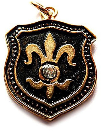 Germanenschmuck Pendentif Fleur de LYS SX1329 (pendentif en or)