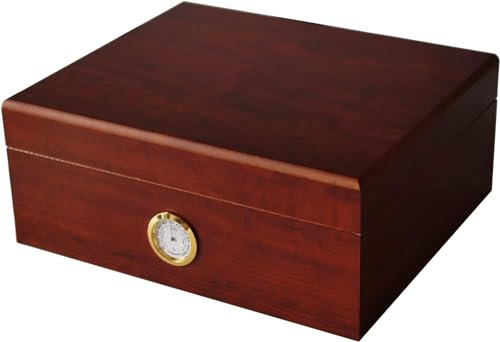 GERMANUS Klassiker II - Zigarren Humidor für ca. 50 Zigarren
