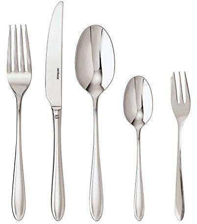 Sambonet Dream Besteck-Set 30-teilig 52515-N1 (6 TAV Gabeln - 6 Tafelmesser - 6 Tafellöffel - 6 Süßgabeln - 6 Teelöffel)