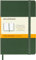 Moleskine Klassisches Notizbuch, Liniertes Notizbuch, Hardcover und Elastischer Verschluss, Pocket Format 9 x 14 cm, Myrtegrün, 192 Seiten