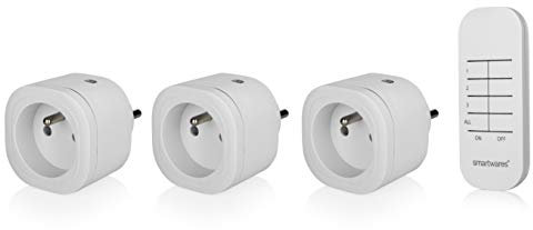 Smartwares SH4-99553FR Kit de mini-prises commandées intérieur (prise FR)
