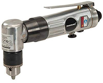 Silverline 361429 - Taladro Angular Neumático (10 mm / 3/8)