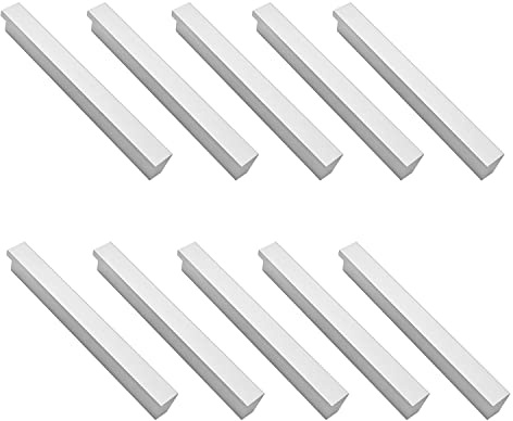 Qrity 10x Möbelgriffe Lochabstand 64mm Türgriffe Küche Stangengriff Schrankgriffe Schubladengriffe Küchenschrank Griffe für Küchenschränke