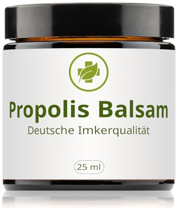 vitalundfitmit100 Propolis Balsam/Creme 25 ml, deutsche Imkerqualität, mit wertvollen Ölen