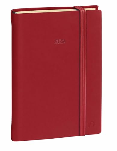DAILY POCKET PRE vz ML Silk weinrot El 2027: Kalender im Taschenformat