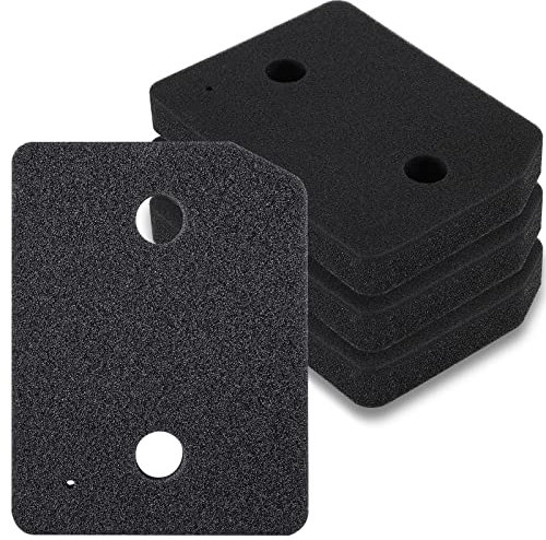 4 Stück 9164761 Trockner Filter für Miele T1 Serie Wärmepumpentrockner, Fein/Grob 207 x 157 x 30mm Wäschetrockner Sockelfilter