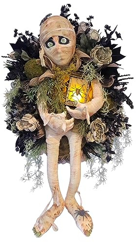 Halloween Kranz Dekoration Türschmuck Halloween Schädel Kranz Herbst Winter Dekorativer Das Erntedankfest Innen Wanddekoration