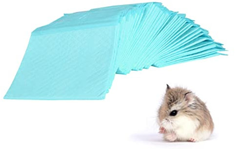 Kisangel 50 Stück Haustier-Trainings-Urin-Pad Hund toilettenmatte Haustierurin Hundeunterlagen Hunde-PIPI-Pads Welpe Haustier-Pads Urin-Pad für Haustiere Hündchen Trainingsmatte Matten